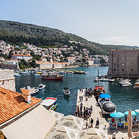 Buy canvas prints of Boat trips from Dubrovnik by Jason Wells