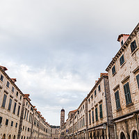 Buy canvas prints of Looking up the Stradun by Jason Wells