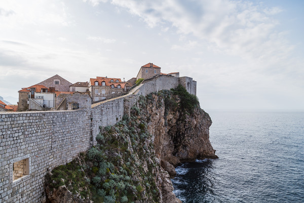 Dubrovnik city walls Picture Board by Jason Wells