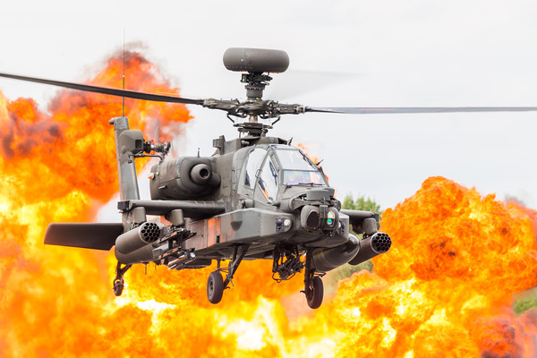 Army Air Corps WAH-64D Apache Picture Board by Jason Wells