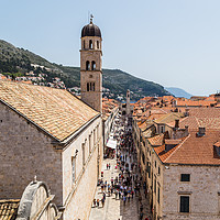 Buy canvas prints of Looking down the Stradun by Jason Wells