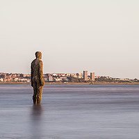 Buy canvas prints of Iron Men watching the incoming tide by Jason Wells
