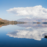 Buy canvas prints of Geese on Derwent Water by Jason Wells