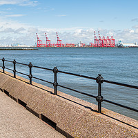 Buy canvas prints of Seaforth dock from the Wirral by Jason Wells