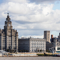 Buy canvas prints of Royal Iris in front of the Three Graces by Jason Wells