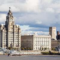 Buy canvas prints of Ferry across the Mersey by Jason Wells