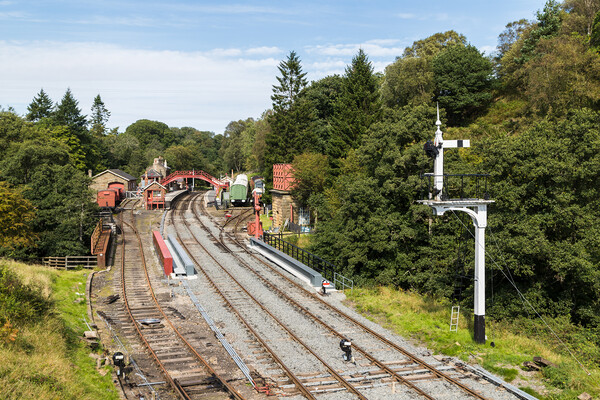 Goathland train station Picture Board by Jason Wells