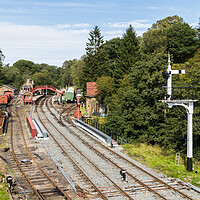 Buy canvas prints of Goathland train station by Jason Wells