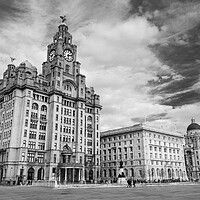 Buy canvas prints of Iconic Three Graces of Liverpool by Jason Wells
