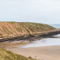 Buy canvas prints of Filey Brigg panorama by Jason Wells