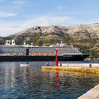Buy canvas prints of Holland America Line cruise ship by Jason Wells