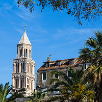 Buy canvas prints of Cathedral of Saint Domnius bell tower by Jason Wells