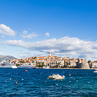 Buy canvas prints of Letterbox crop of Korcula Town by Jason Wells