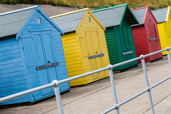 Beach huts at Sheringham Picture Board by Jason Wells