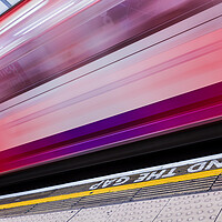 Buy canvas prints of Mind the gap warning by Jason Wells
