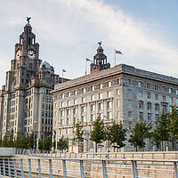 Buy canvas prints of The Three Graces one summer evening by Jason Wells