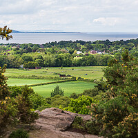 Buy canvas prints of View from Thurstaston Common by Jason Wells