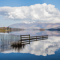 Buy canvas prints of Panorama overlooking Derwent Water towards Skiddaw and Blencathr by Jason Wells