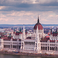 Buy canvas prints of Hungarian Parliament Building  by Jason Wells