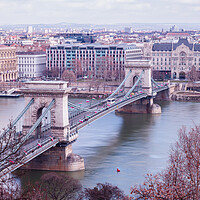 Buy canvas prints of Chain Bridge long exposure by Jason Wells