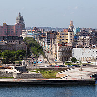 Buy canvas prints of Overlooking Havana Bay by Jason Wells