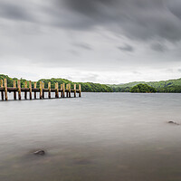 Buy canvas prints of Jetty on Coniston Water by Jason Wells