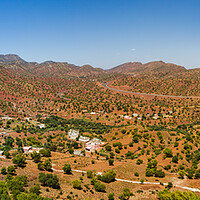 Buy canvas prints of Panorama of the Atlas Mountains by Jason Wells