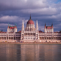 Buy canvas prints of Hungarian Parliament Building by Jason Wells