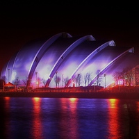 Buy canvas prints of SECC Glasgow  by Peter Struthers