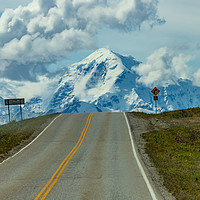 Buy canvas prints of Richardson Highway by Bill Gallagher