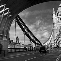 Buy canvas prints of London - England - The Tower Bridge by Carlos Alkmin