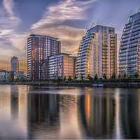 Buy canvas prints of  Quayside Apartments by Paul Feeley