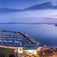Buy canvas prints of Torquay Harbour by John Fowler