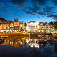 Buy canvas prints of Dartmouth At Dusk by John Fowler