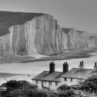 Buy canvas prints of The Seven Sisters by Charlotte Moon