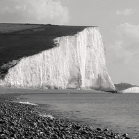 Buy canvas prints of  Seven Sisters Eastbourne by Charlotte Moon