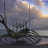 Buy canvas prints of The Sun Voyager by Charlotte Moon