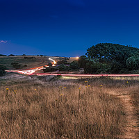 Buy canvas prints of Light Trails by Charlotte Moon