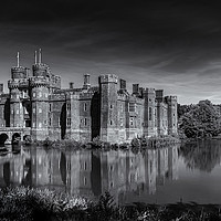 Buy canvas prints of Herstmonceux Castle by Charlotte Moon