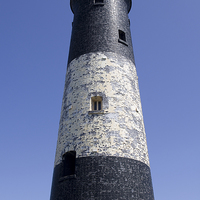 Buy canvas prints of Spurn Peninsula Lighthouse. East Yorkshire by Richard Pinder