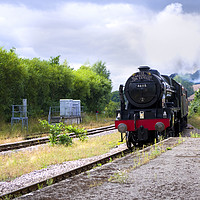 Buy canvas prints of Scarborough Spa Express by Richard Pinder