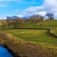 Buy canvas prints of River Bain, North Yorkshire by Richard Pinder