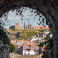 Buy canvas prints of Whitby Abbey and St Mary’s Church. by Richard Pinder