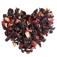 Buy canvas prints of Dried mix of red fruits and plants petals tea  by Arletta Cwalina
