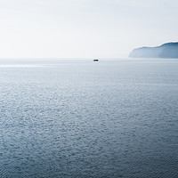 Buy canvas prints of Gdynia calming Baltic Sea horizon by Arletta Cwalina