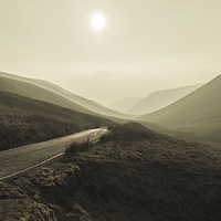 Buy canvas prints of  Welsh Mountain Road by Dean Merry