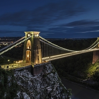 Buy canvas prints of  Clifton Suspension Bridge, Bristol by Dean Merry