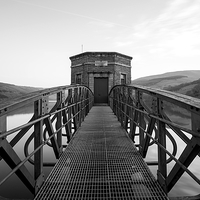 Buy canvas prints of  Pump house,  Talybont by Dean Merry