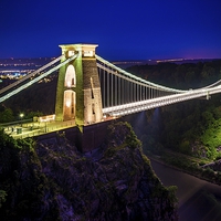 Buy canvas prints of   Clifton Suspension Bridge, Bristol by Dean Merry