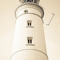 Buy canvas prints of   Nash point Lighthouse by Dean Merry